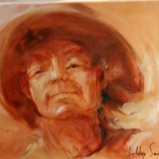 Friendly-Face.-12x15.-Oil.-200.-Sold