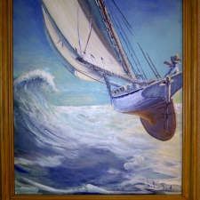 Lift~18in x 24in~oil~$400