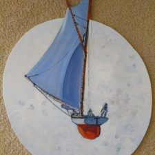 Moon dream.20x15.acrylic on wood. 310