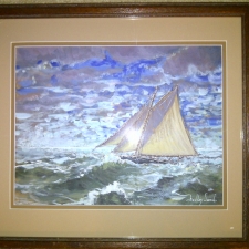 Blustery Day~17in x 20in~oil $200
