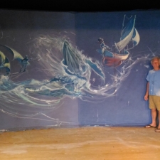 Swans 2017 buck w whole mural