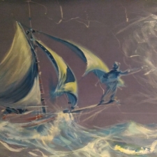 Swans 2017 detail left mural